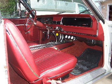 1967 Plymouth Satellite Passenger Side View Of Interior